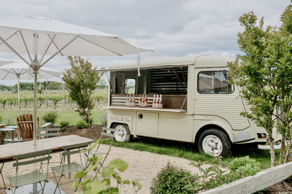 Croteaux Vineyards mobile wine tasting truck
