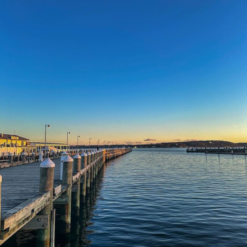 pier at the bay