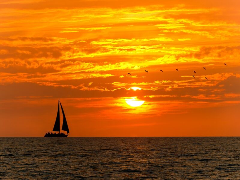 sunset sail