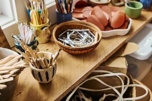 Art studio supplies from Veme in Greenport, NY.